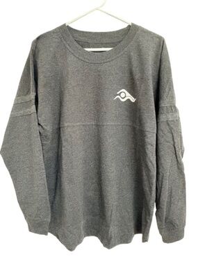 boxercraft Men's Long Sleeve Tee in Charcoal Grey with "Freestyle" on the back.